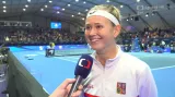 Závěr zápasu s Golubicovou a ohlasy Marie Bouzkové