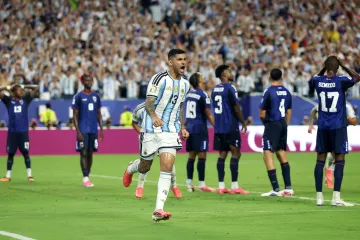 Cristian Romero se raduje