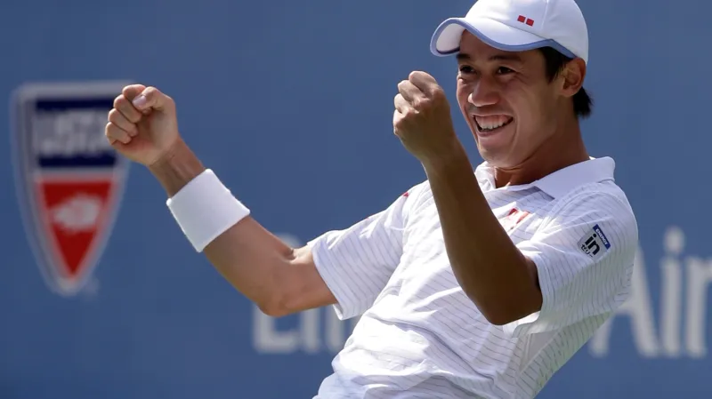 Slavící Kei Nišikori