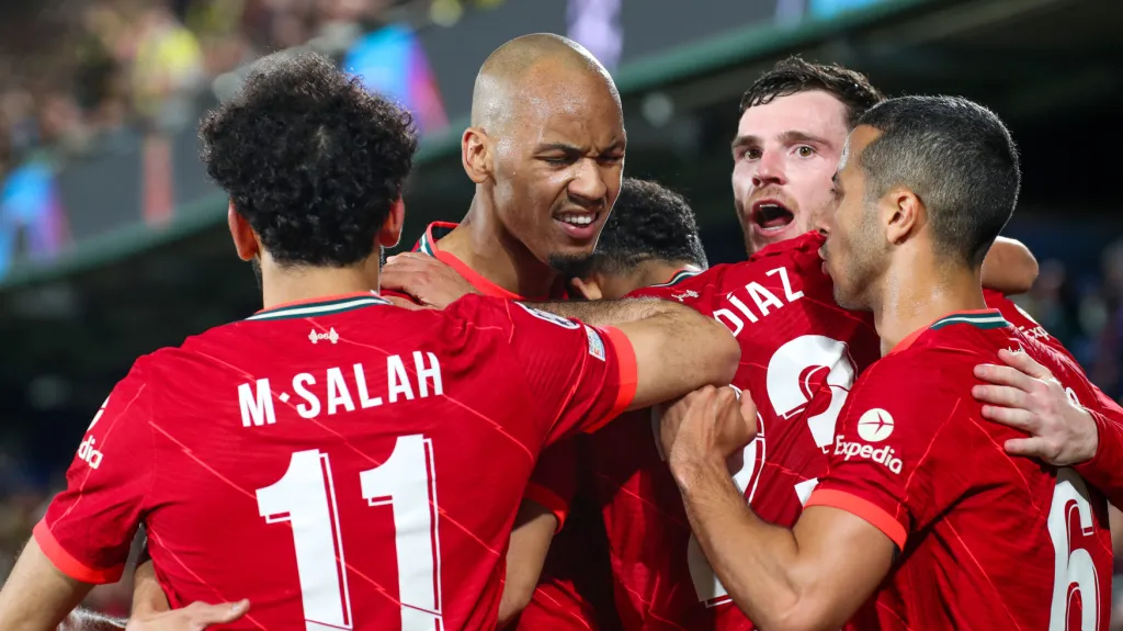Radost fotbalistů Liverpoolu
