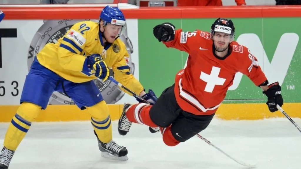 Utkání Švédsko - Švýcarsko