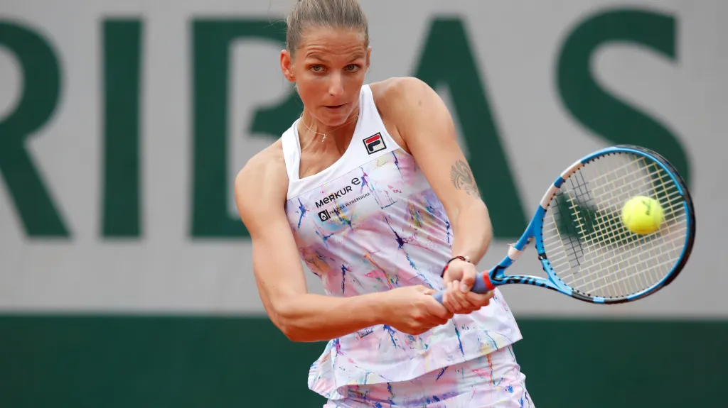 Karolína Plíšková na French Open