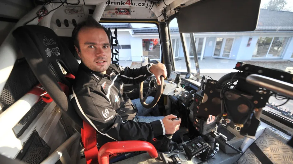 Aleš Loprais ve své tatře