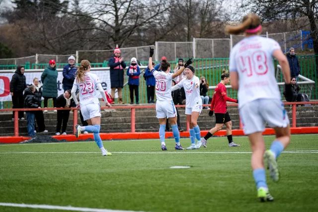 Slávistky potvrdily roli favoritek. Výhru Sparty nad Brnem řídila čtyřmi góly Rancová