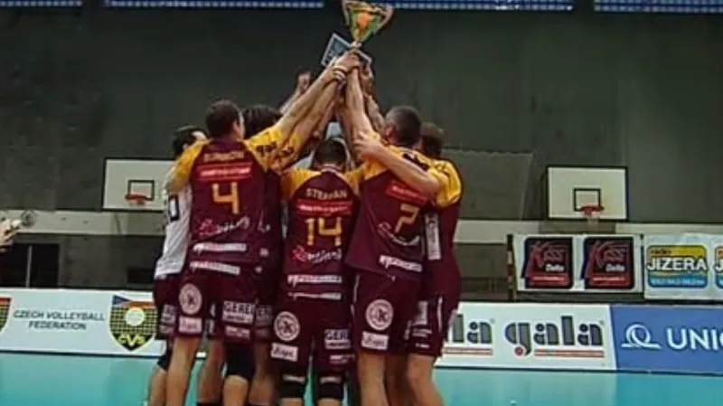 Ohlasy po finále Českého poháru ve volejbale a předávání trofeje