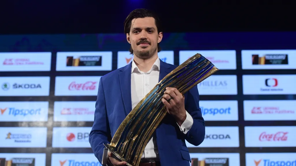 Nejlepší hokejista sezony 2020/2021 Matěj Stránský