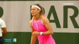 Bouzková premiérově přešla první kolo Roland Garros