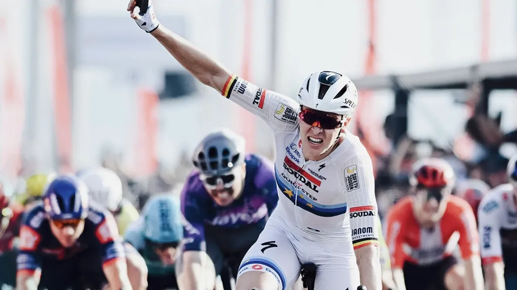 Tim Merlier po vítězství v Emirátech