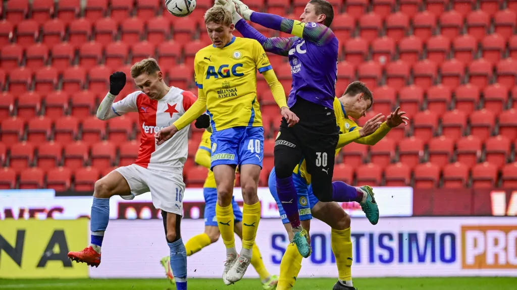 Utkání Slavie s Teplicemi