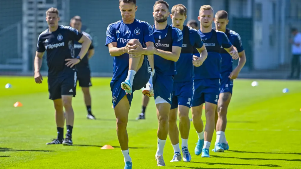 Příprava sparťanských fotbalistů