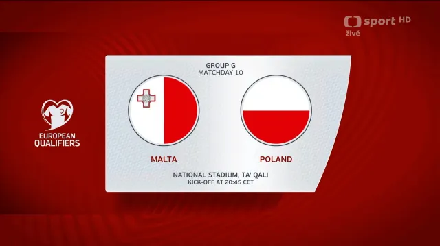 Sestřih utkání Malta – Polsko