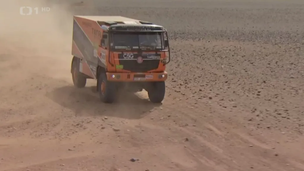 Tomeček drží vedení na Africa Eco Race