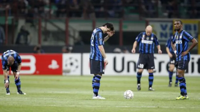 Smutní hráči Interu Milán