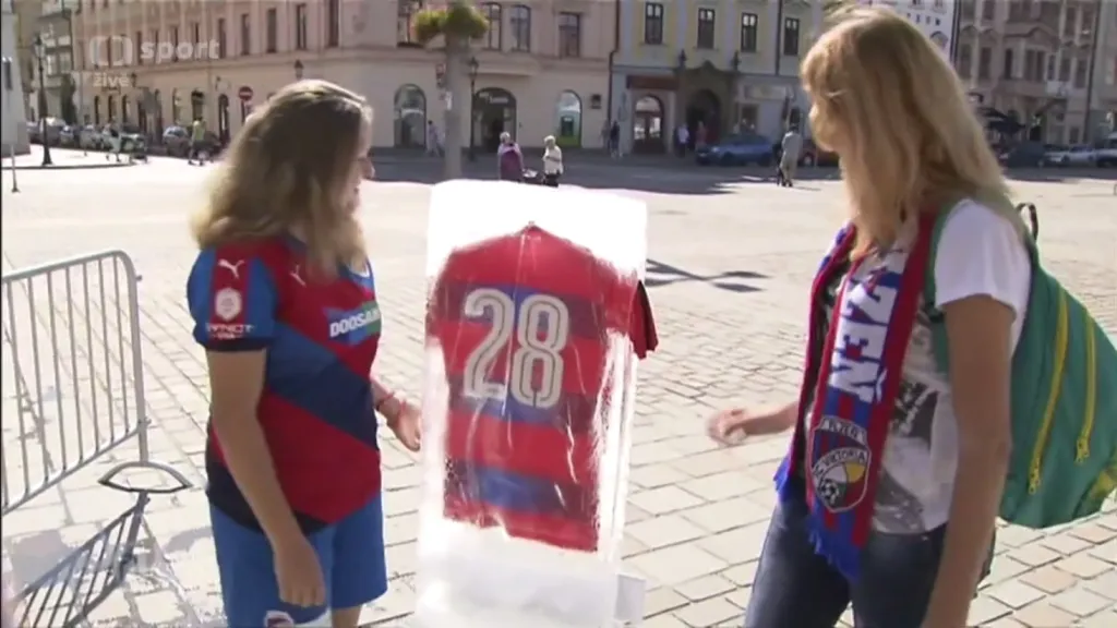 Plzeň netradičním způsobem představila nové dresy