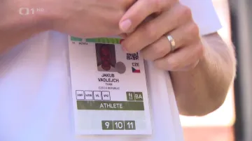 Vadlejch se chystá na své vystoupení v Eugene