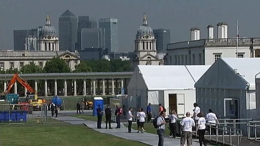 Olympijské centrum v londýnském Stratfordu