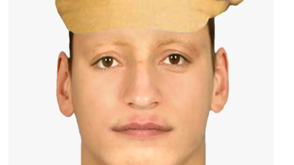 Předběžná podoba pachatele, který přepadl tenistku Kvitovou