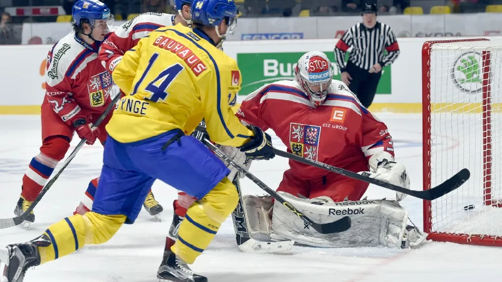 Utkání ČR - Švédsko