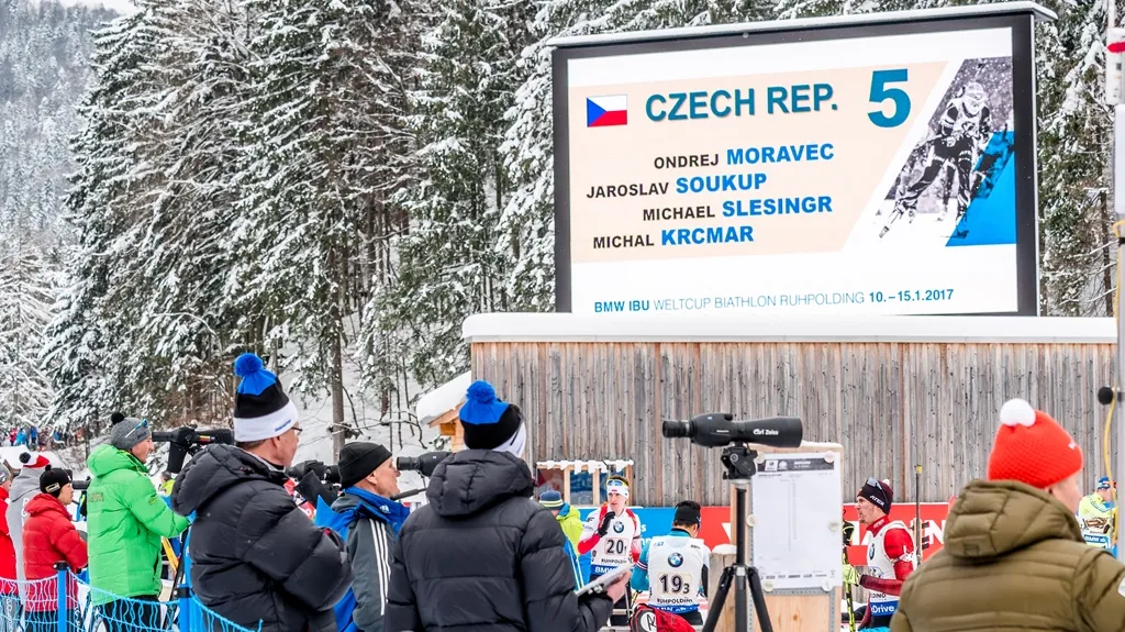 Kdo jel štafetu v Ruhpoldingu?