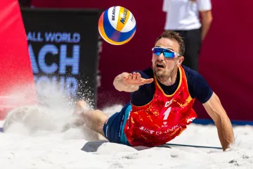 Ondřej Perušič během ostravského turnaje