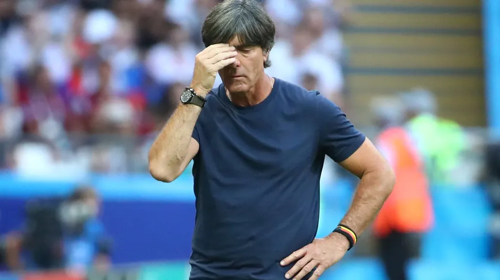 Zklamaný kouč Německa Joachim Löw