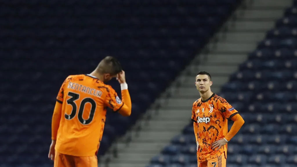 Zklamaní hráči Juventusu