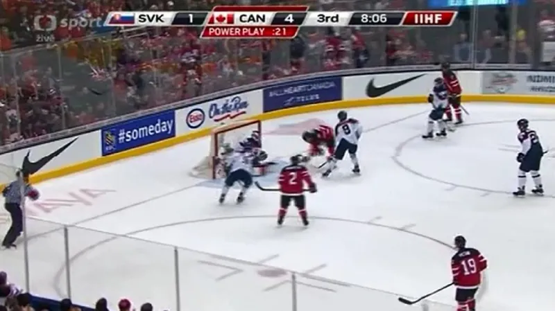 Sestřih utkání Kanada 20 - Slovensko 20