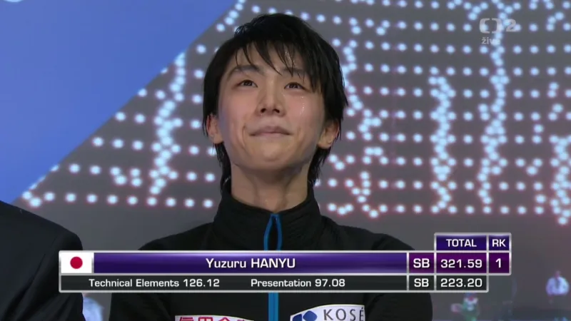 Dechberoucí volná jízda Juzurua Hanju