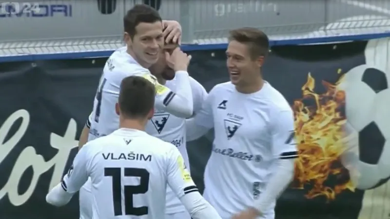 Fotbalisté Vlašimi zvítězili nad Varnsdorfem o jedinou branku