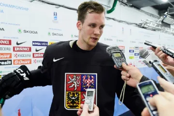 Radek Faksa v Moskvě