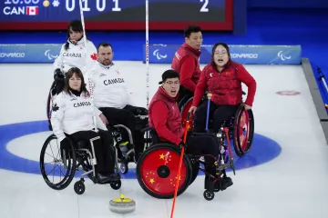 Finále curlingu Čína – Kanada na paralympijských hrách
