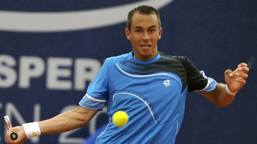 Lukáš Rosol na ostravském challengeru