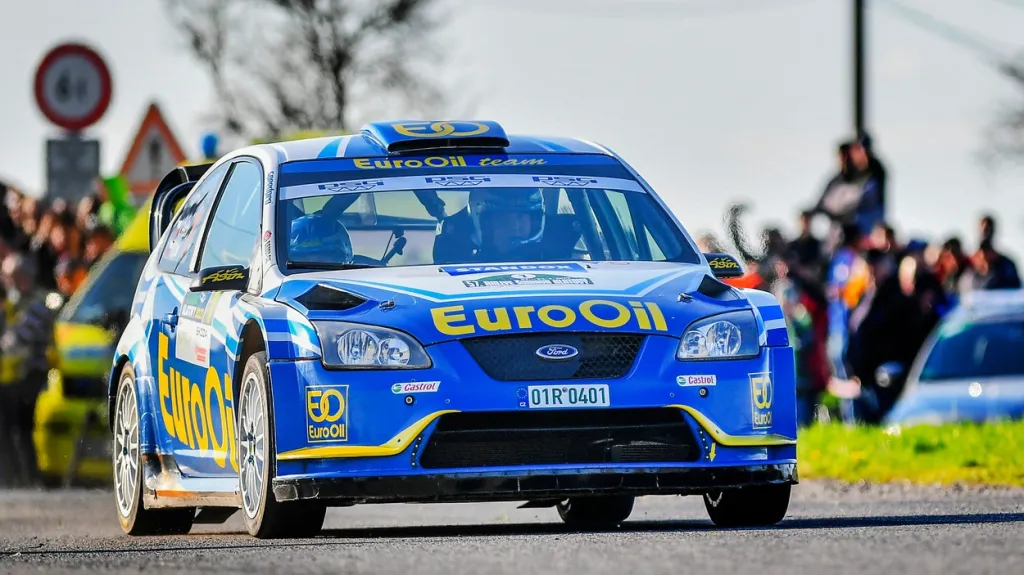 Ford Václava Pecha na Rallye Šumava