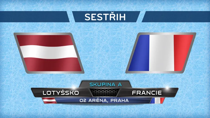 Sestřih utkání Lotyšsko - Francie