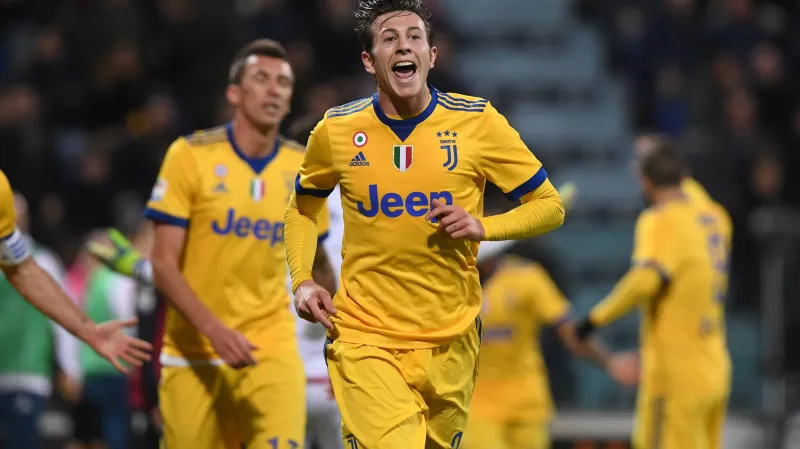 Federico Bernardeschi se raduje z vítězného gólu