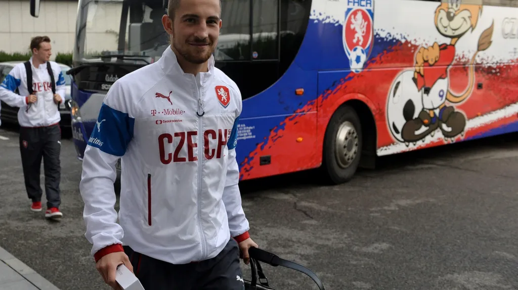 Lukáš Vácha na srazu reprezentace