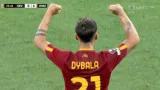 Gól v utkání Sevilla – AS Řím: Dybala – 0:1 (35. min.)