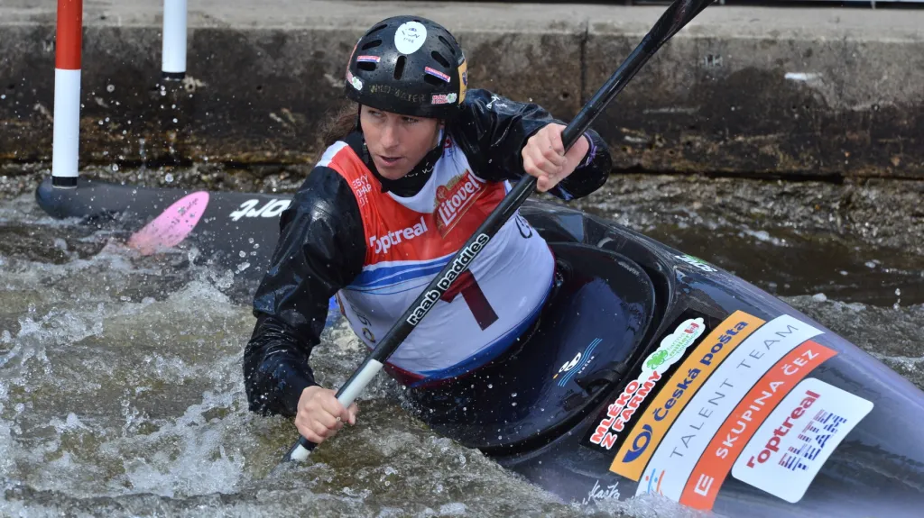 Kajakářka Kateřina Kudějová