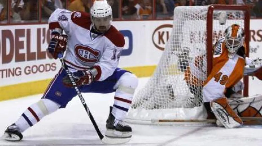 Tomáš Plekanec v dresu Montrealu
