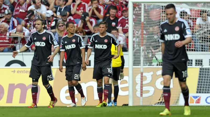 Zklamání fotbalisté Norimberku