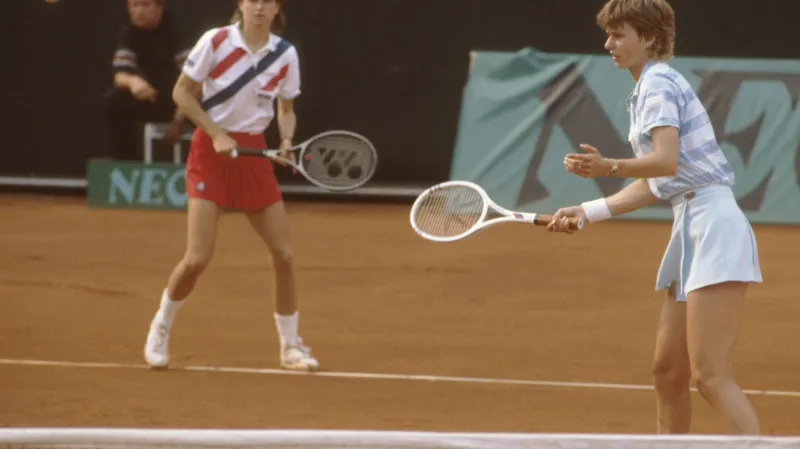 Hana Mandlíková a Helena Suková