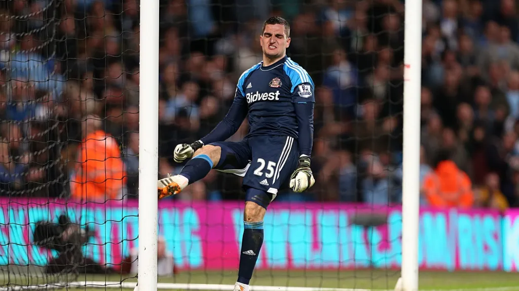 Nazlobený Vito Mannone