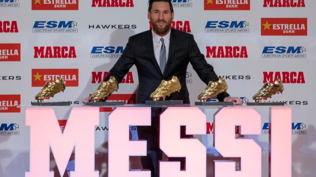 Nejlepší střelec evropských soutěží Lionel Messi