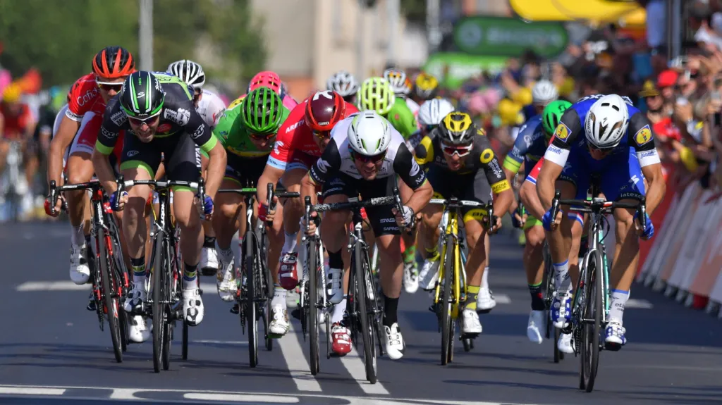 Finiš 6. etapy Tour de France