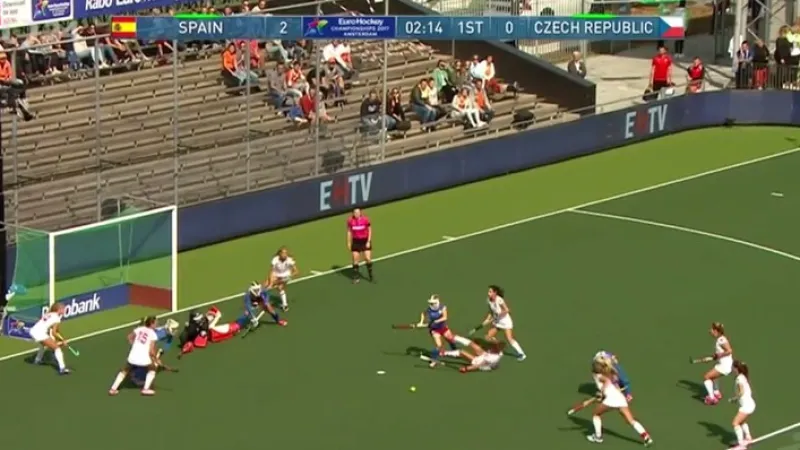 Pozemkářky prohrály na ME se Španělskem 1:7