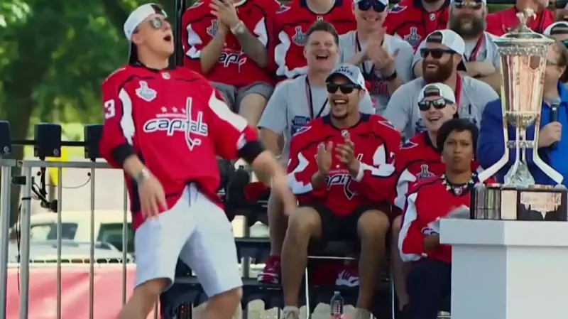 Kempný s Vránou si užili oslavy s Washingtonem