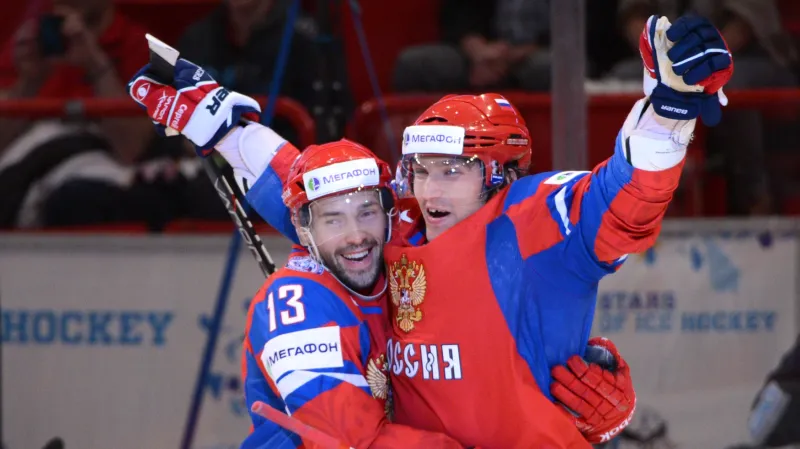 Pavel Dacjuk a Alexander Ovečkin