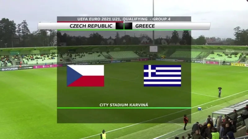 Sestřih utkání Česko U21 - Řecko U21
