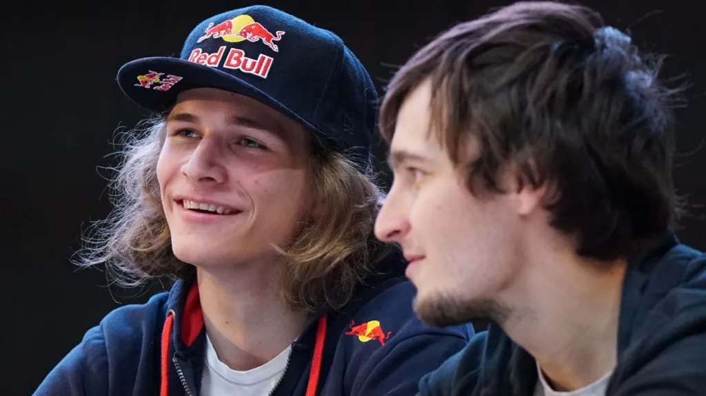 Karel Hanika (vlevo) a Karel Abraham