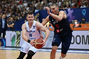 Ondřej Sehnal a Nikola Jokič